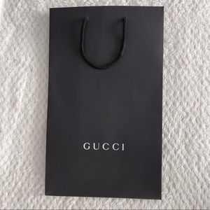 Gucci tall shopping bag